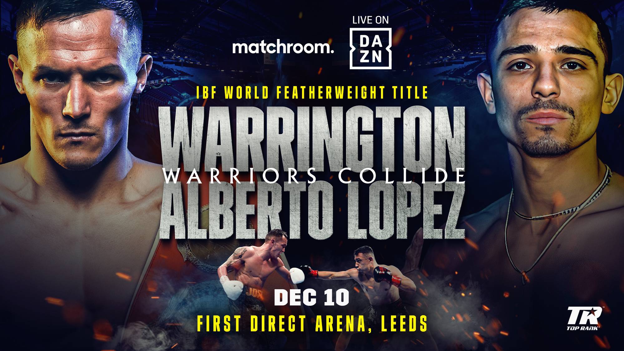 Warrington Shocked By Lopez