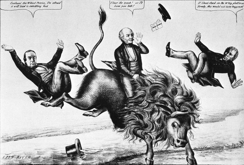 The Election of 1848: Taylor vs. Cass vs. Van Buren