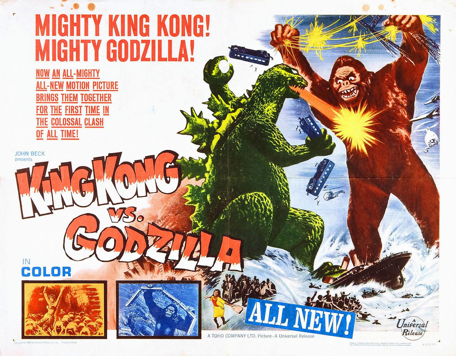 Reviewing Godzilla the King of the Monsters: King Kong vs Godzilla (1962)