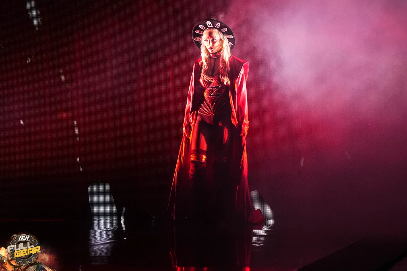 Julia Hart at AEW Full Gear 2023