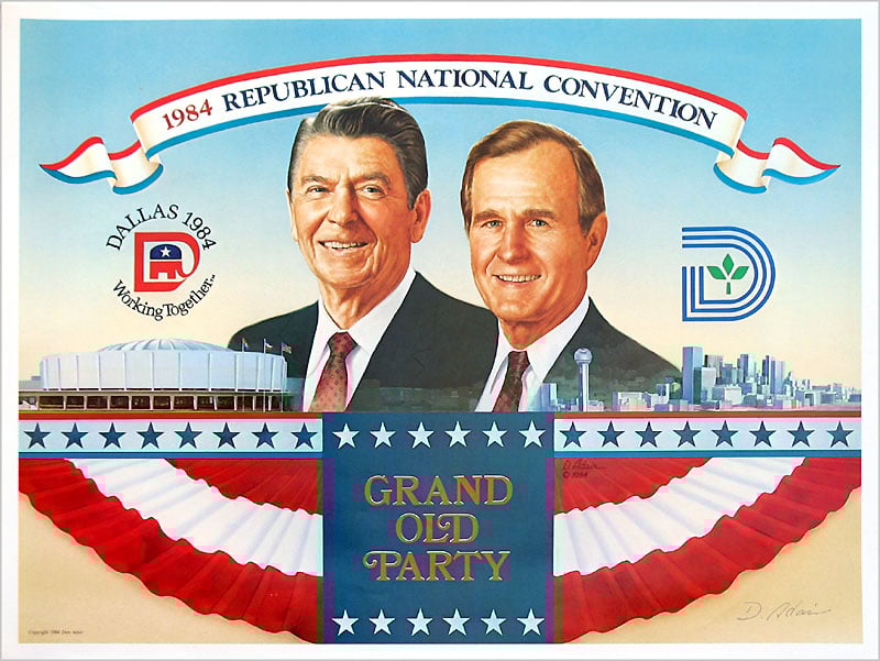 The Election of 1984: Reagan vs. Mondale